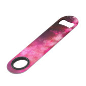 Bouteille à ciel rose nocturne (Devant angulaire)