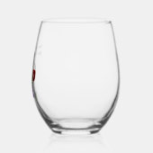 Bouteille à vin Animée avec aimant en verre (Droite)