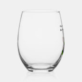 Bouteille à vin Animée avec aimant en verre (Gauche)