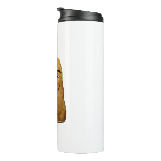 Bouteille avec gegagedigedagedago (Tourné sur la droite)