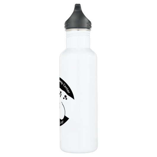 Bouteille blanche centrale 24oz. de mât (Droite)