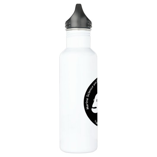 Bouteille blanche centrale 24oz. de mât (Gauche)