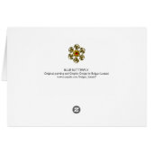 BOUTEILLE BLEUE EN PARKLES OR VERT TURQUOISE (Dos Horizontal)