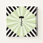 Bouteille-bouchon journal de dégustation de vin ma (Dos)