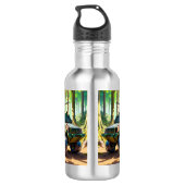 Bouteille branchée (Dos)