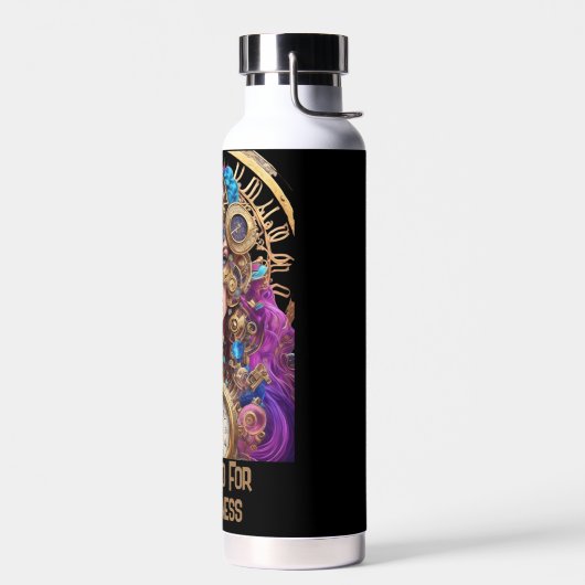 Bouteille branchée à eau Steampunk (Gauche)