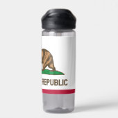 bouteille californienne, drapeau californien patri (Arrière)