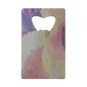 Bouteille d'art Abstrait Coral Reef (Dos)