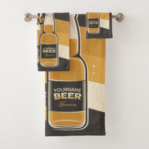 Bouteille de bière personnalisée Barre de brassage