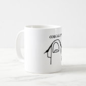 Bouteille de café de Flore | Mème amusant mug (Devant gauche)
