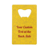 Bouteille de carte de crédit Tortilla Sandwich (Dos)