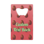 Bouteille de carte de crédit Watermelon Rind (Dos)