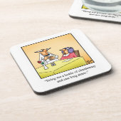 "Bouteille De Chardonnay, Long Dessous de verre De (Côté gauche)