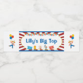 Bouteille de Circus Étiquettes Carnaval (Étiquettes simples)