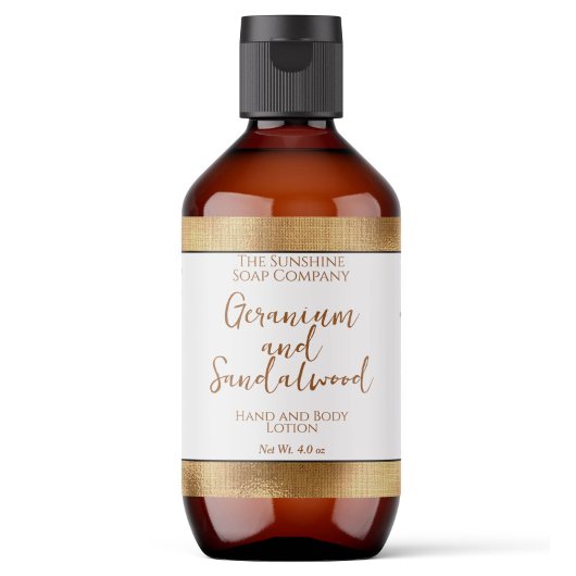 Bouteille de cosmétique ou Étiquette de jarre - Bo