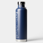 Bouteille de cuivre et d'acier inoxydable BLUE (Droite)