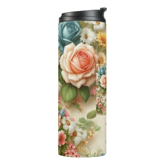 Bouteille de fleurs (Tourné sur la gauche)