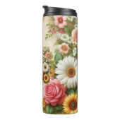 Bouteille de fleurs (Tourné sur la droite)