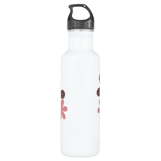 Bouteille De Fleurs À Motifs Whimsical, Rose (Dos)