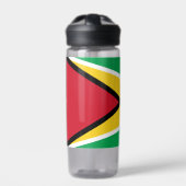 Bouteille de Guyana, drapeau patriotique de Guyana (Extérieur)