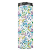 Bouteille de jardin rose bleu (Dos)