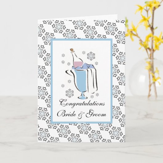 Bouteille de la carte Champignon Bubbly (Fleur jaune)