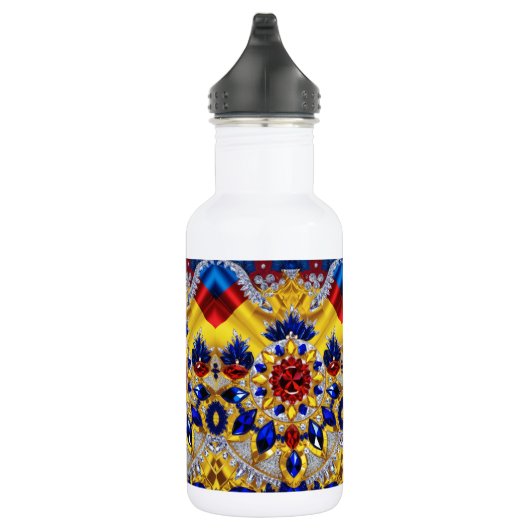 Bouteille de Liberté couleurs roumaines (Droite)