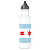 Bouteille de liberté de drapeau de Chicago (Gauche)