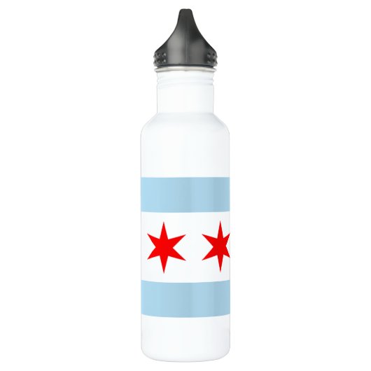 Bouteille de liberté de drapeau de Chicago (Gauche)