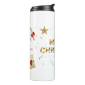 Bouteille de Noël (Tourné sur la gauche)