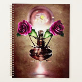 Bouteille de parfum flottante Steampunk (Devant)