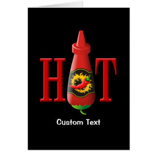 Bouteille de sauce chaude