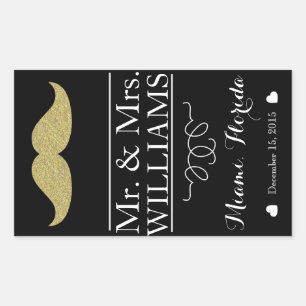 bouteille de vin de mariage personnalisé étiquette