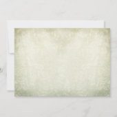 Bouteille de vin et fleurs jaunes invitations de d (Dos)