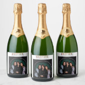 Bouteille de vin mousseux Étiquettes (Bouteilles)