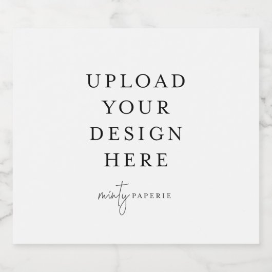 Bouteille de vin mousseux Étiquettes 4" x 3,5" (sé (Étiquettes simples)