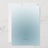 Bouteille de vin rouge et blanc Invitation (Dos)