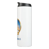 Bouteille de voyage (Tourné sur la droite)