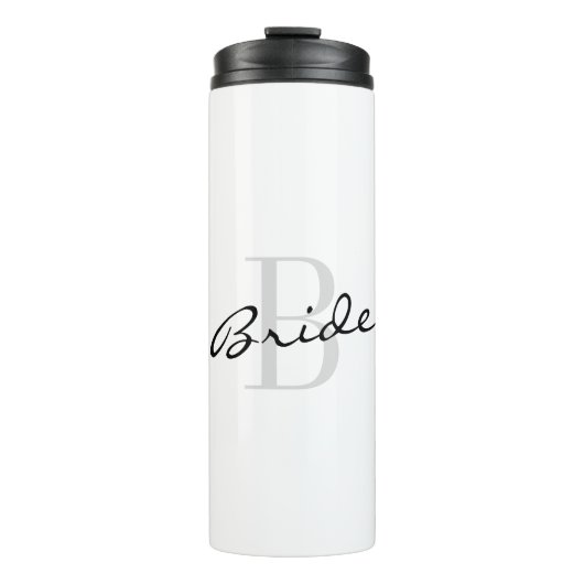 Bouteille de voyage monogramme thermique BRIDE per (Devant)