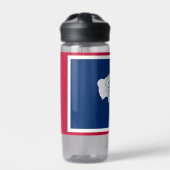 Bouteille de Wyoming, drapeau patriotique du Wyomi (Extérieur)