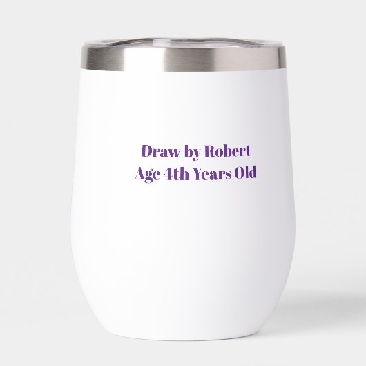 Bouteille d'eau (Arrière)