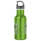 Bouteille d'eau (Dos)