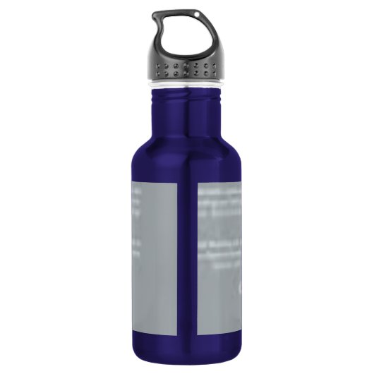 Bouteille d'eau (Dos)