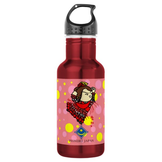 BOUTEILLE D'EAU ピオネロ愛加ちゃん ウォーターボトル (Devant)