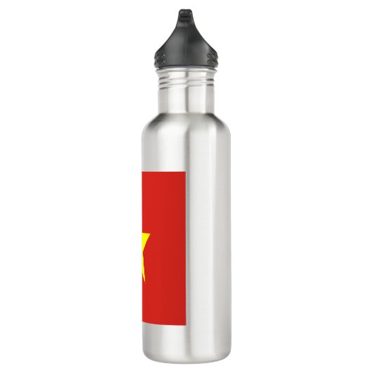 BOUTEILLE D'EAU ベトナムの国旗 ー縦 (Droite)