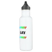 Bouteille D'eau 100% gay (Droite)