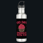 Bouteille D'eau 100 Jours Saupoudrés De Fun Cupcake School Girl<br><div class="desc">100 Jours Saupoudrés De Fun Cupcake 100E Jour De T-Shirt Fille École</div>