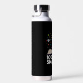 Bouteille D'eau 100e Jour De L'École 100 Jours Livres Smartres Esp (Plage)