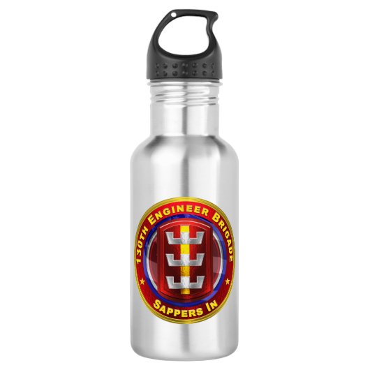 Bouteille D'eau 130e brigade du génie "Sappers In" (Devant)