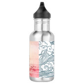 Bouteille d'eau (18 oz), CLOUDS en acier inoxydabl (Droite)